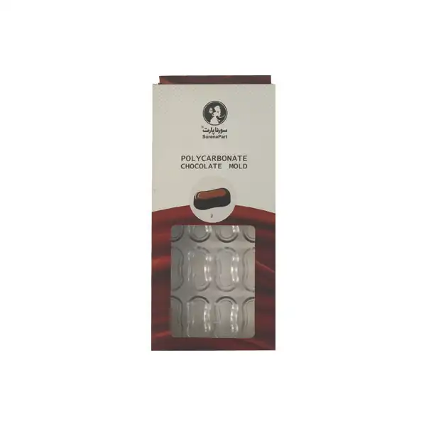 قالب شکلات سورنا پارت مدل پلی کربنات بیضی کد021