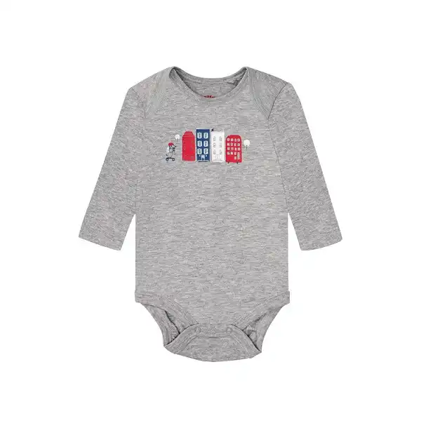 بادی آستین بلند نوزادی لوپیلو مدل IKIDS132 مجموعه 2 عددی