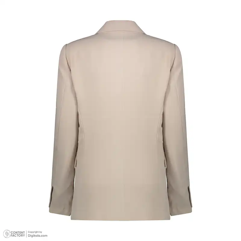 کت زنانه گردیه مدل 312134 رنگ کرم