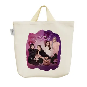 ساک خرید خندالو مدل بلک پینک کد 1224