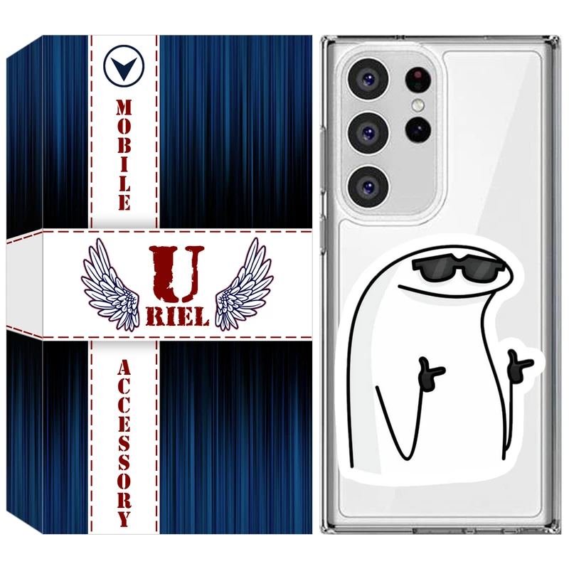 کاور یوریل مدل Clear کد 78 طرح آفکورس مناسب برای گوشی موبایل سامسونگ Galaxy S23 Ultra