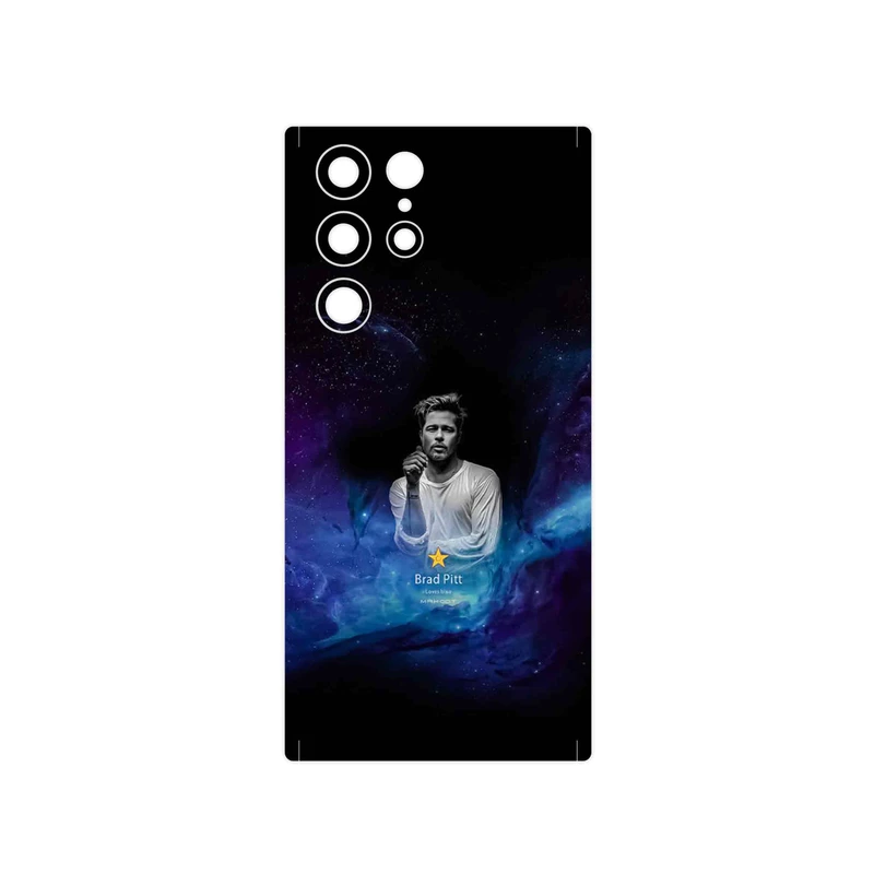 برچسب پوششی ماهوت مدل Brad Pitt مناسب برای گوشی موبایل سامسونگ Galaxy S22 Ultra 5G