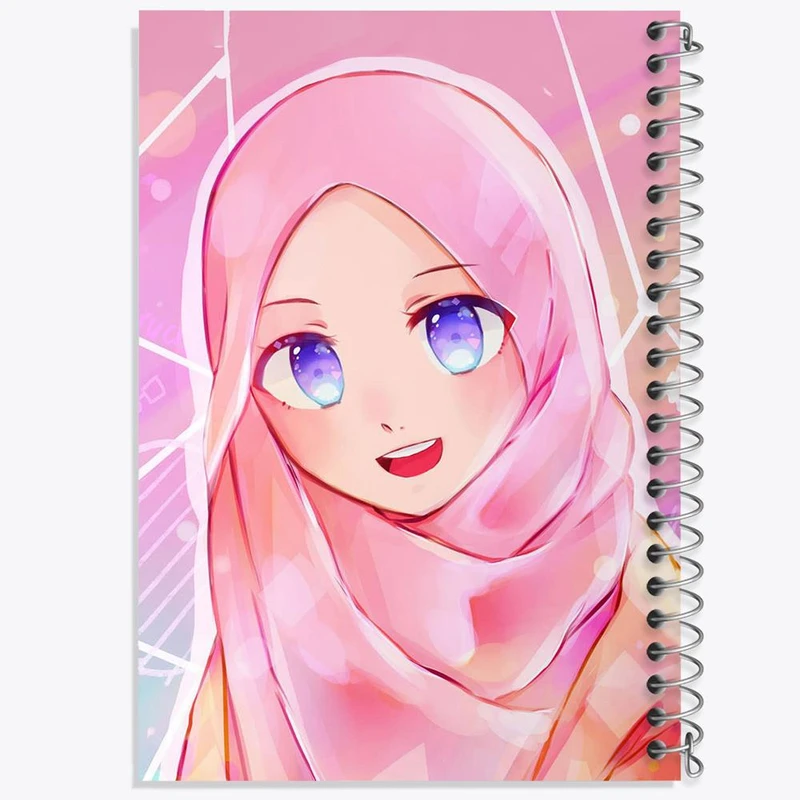 دفتر مشق 50 برگ خندالو مدل دخترانه کد 26003