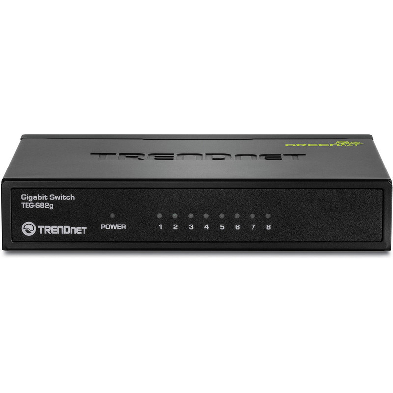سوییچ 8 پورت گیگابیتی دسکتاپ ترندنت مدل TEG-S82G