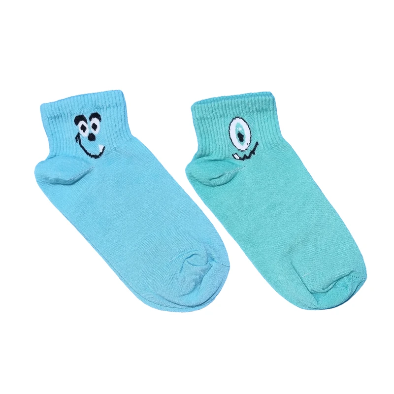 جوراب ساق کوتاه زنانه مدل سالیوان و مایک بسته 2 عددی