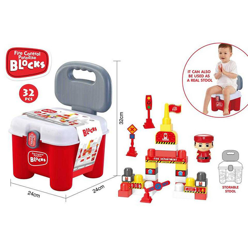 ساختنی مدل BLOCKS طرح صندلی کد 81-6611