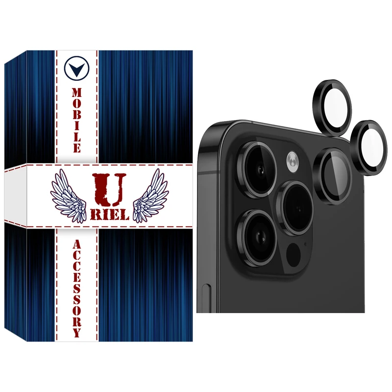 محافظ لنز دوربین یوریل مدل رینگی مناسب برای گوشی موبایل اپل iPhone 15 Pro