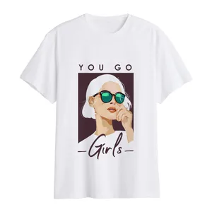 تی شرت آستین کوتاه زنانه مدل You go girls