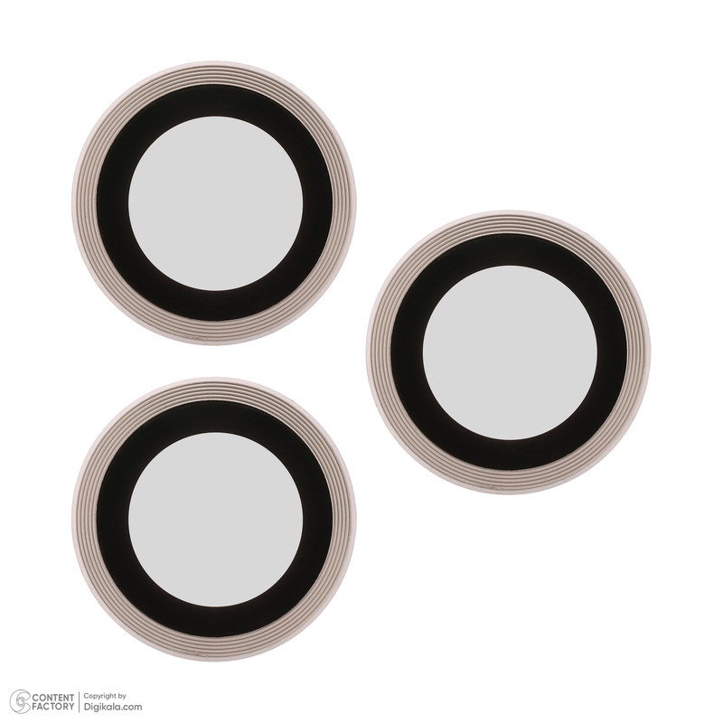 محافظ لنز دوربین فلزی مدل lens film مناسب برای گوشی موبایل اپل  iphone 15 pro max