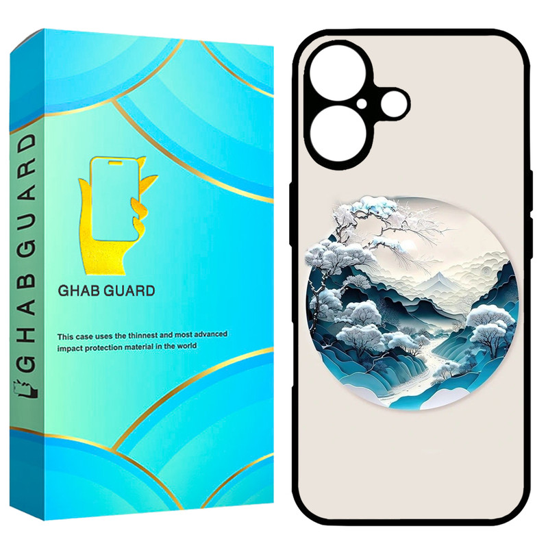 کاور قاب گارد طرح طبیعت مدل GCHP16 مناسب برای گوشی موبایل اپل iPhone 16