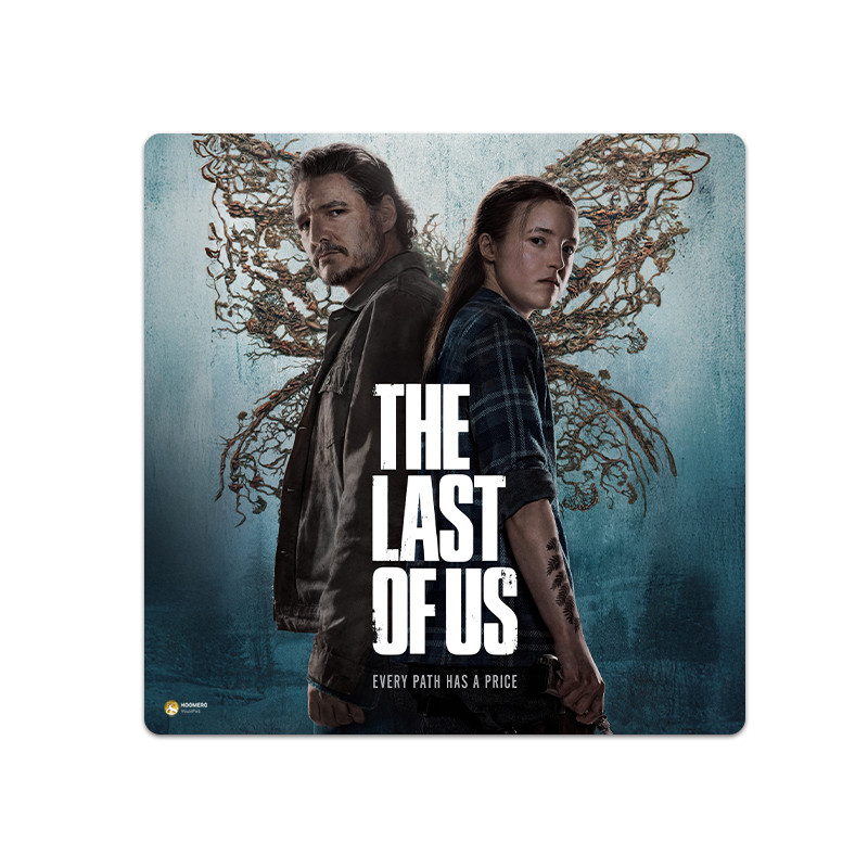 ماوس پد هومرو مدل NX249 طرح آخرین بازمانده The Last of us سایز 40x40 سانتی‌متر