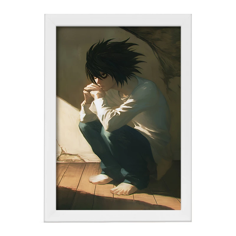 تابلو خندالو مدل انیمه دفترچه مرگ (Death Note) کد F9053