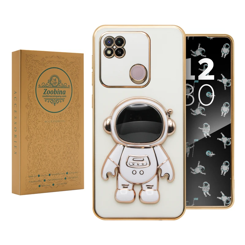   کاور زوبینا طرح فضانورد مدل astronaut مناسب برای گوشی موبایل شیائومی Redmi 9c / Redmi 10A