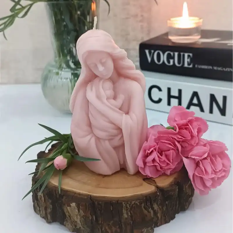 قالب شمع مدل مادر