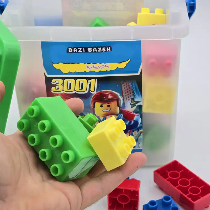 ساختنی بازی سازه مدل آجر بازی کد 3001