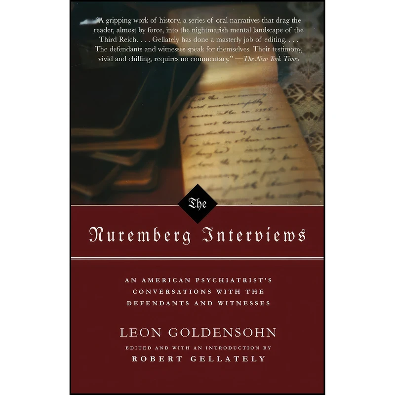 کتاب The Nuremberg Interviews اثر Leon Goldensohn انتشارات Vintage