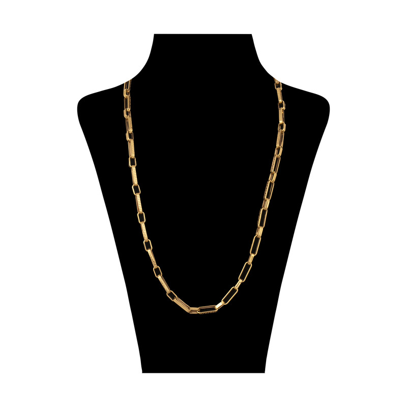 زنجیر طلا 18 عیار زنانه میو گلد مدل GD1316