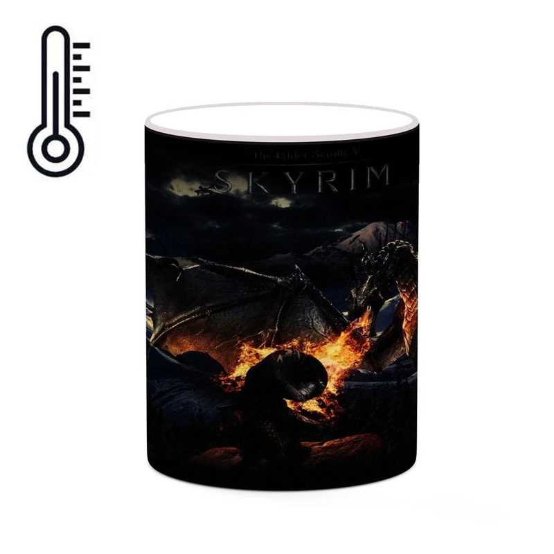 ماگ حرارتی کاکتی مدل بازی The Elder Scrolls Vː Skyrim کد mgh30802