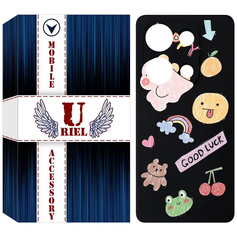 کاور یوریل مدل KSH کد 10 طرح نقاشی مناسب برای گوشی موبایل شیائومی Poco M6 Pro