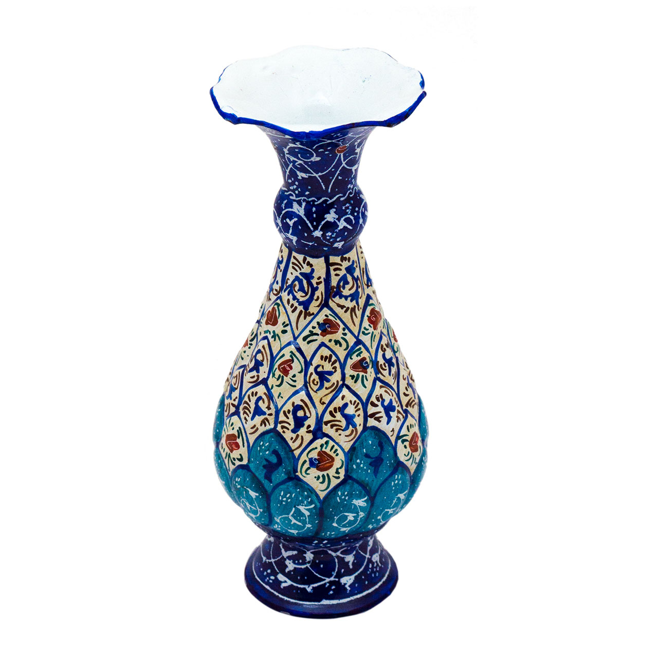 گلدان میناکاری مدل صراحی کد 385-12-102