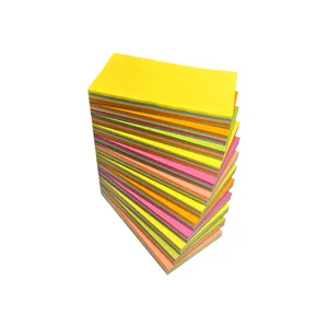 کاغذ چسب دار مدل رنگی خط دار سایز 12.5x7.5 سانتی متر بسته 12 عددی