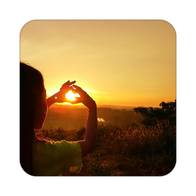 زیر لیوانی کاکتی مدل عاشقانه کد mp10631