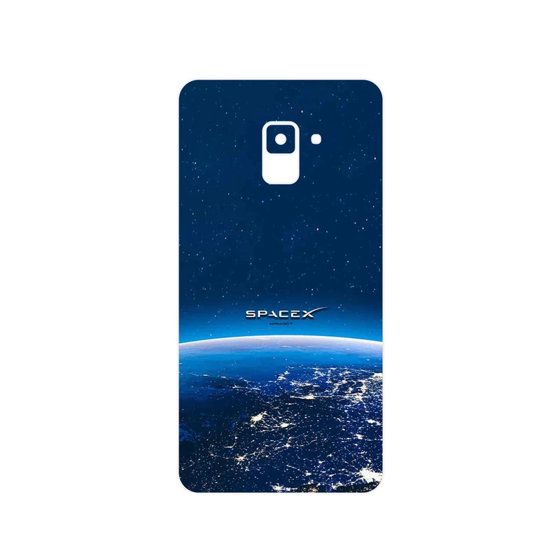 برچسب پوششی ماهوت مدل Space X مناسب برای گوشی موبایل سامسونگ Galaxy A8 Plus 2018