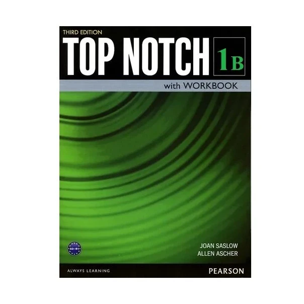 کتاب Top Notch 1B اثر Joan Saslow انتشارات Pearson