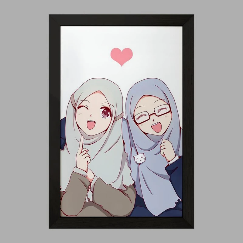 تابلو خندالو مدل دخترانه باحجاب کد 26027