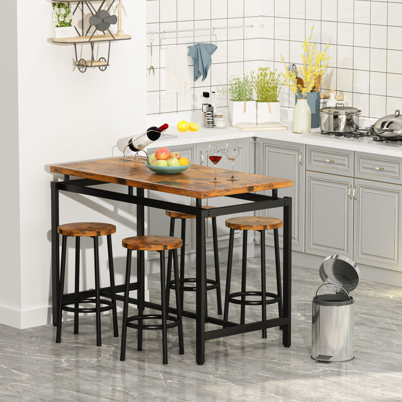 میز و صندلی ناهارخوری 4 نفره مدل الین کد 430