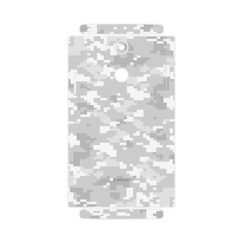 برچسب پوششی ماهوت مدل Army-Snow-Pixel-FullSkin مناسب برای گوشی موبایل سونی Xperia XA2