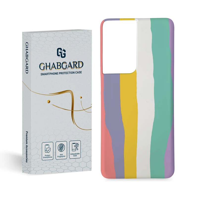 کاور گارد قاب مدل ساده مناسب برای گوشی موبایل سامسونگ galaxy s21 ultra