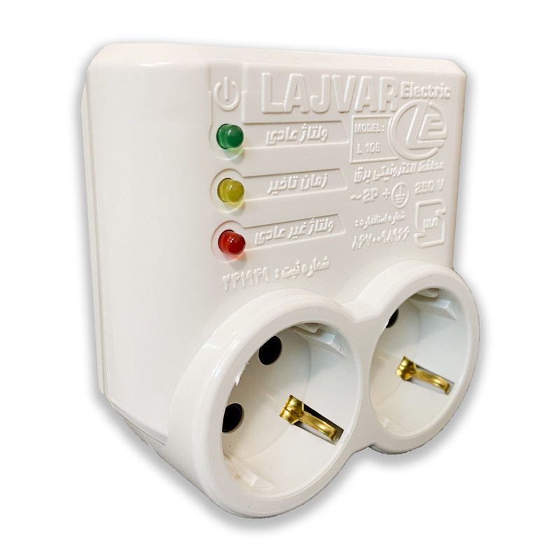 محافظ ولتاژ لجور الکتریک مدل L106 - 2500V محافظ ولتاژ لجور الکتریک مدل L106 - 2500V