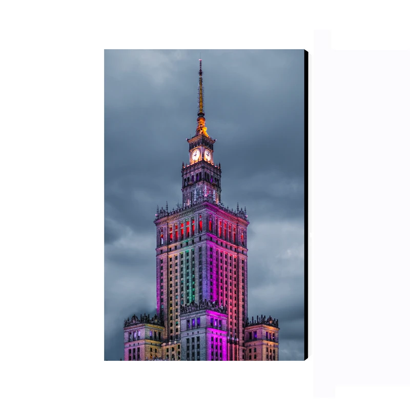 تابلو شاسی عرش طرح گردشگری لهستان مدل کاخ فرهنگ و دانش کد As5938