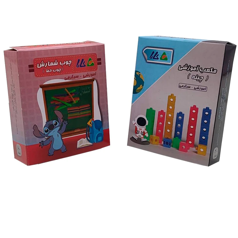 بازی آموزشی اعداد کارا مدل چینه و چوب خط
