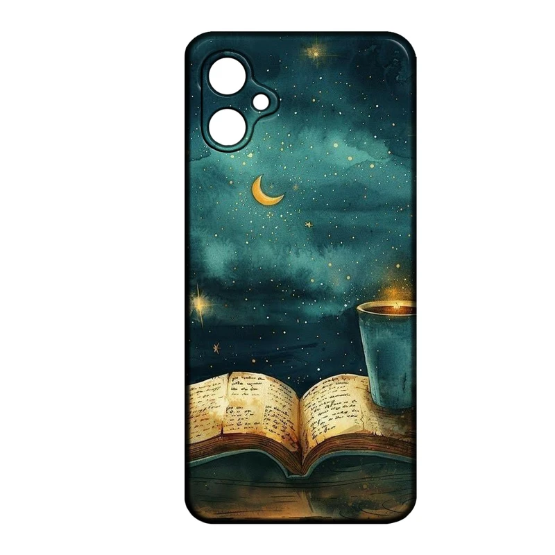 کاور طرح کتاب کد 430 مناسب برای گوشی موبایل سامسونگ Galaxy A07