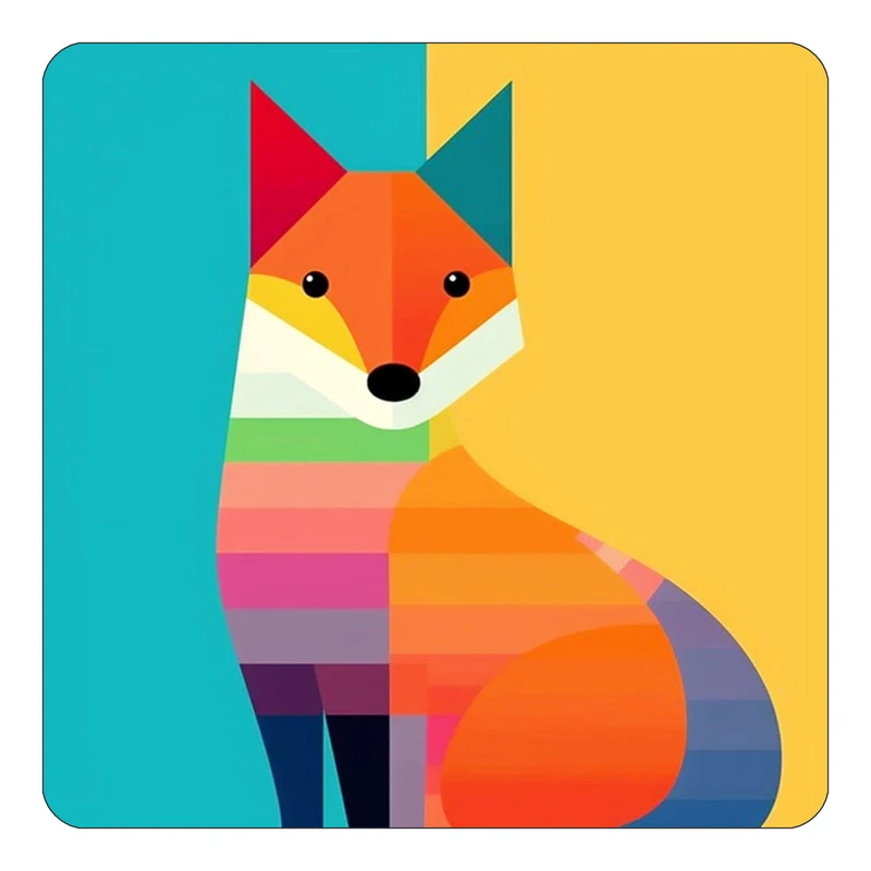 مگنت کاکتی طرح حیوانات رنگی مدل mp25749