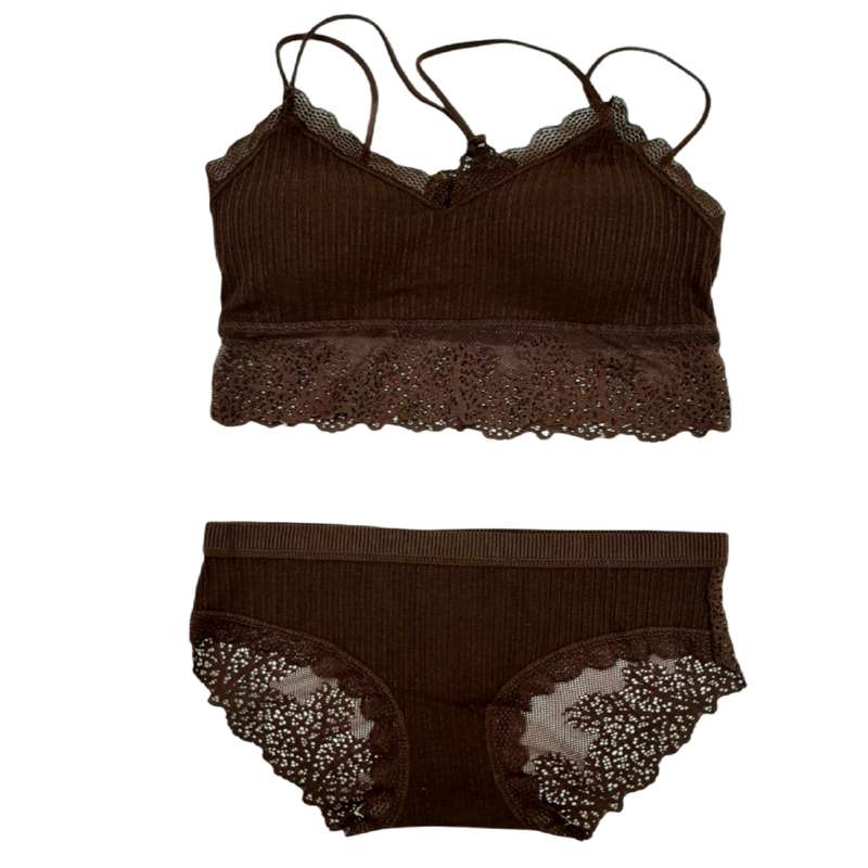 ست شورت و نیم تنه زنانه مدل گیپوری