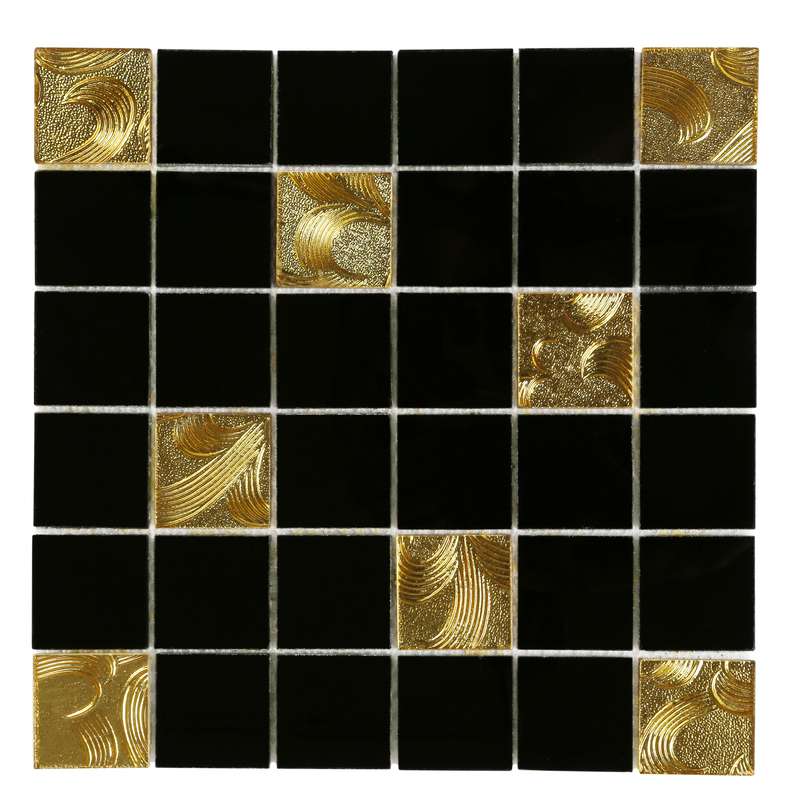 کاشی شیشه ای طرح پارمیدا کد 8102 بسته 9 عددی