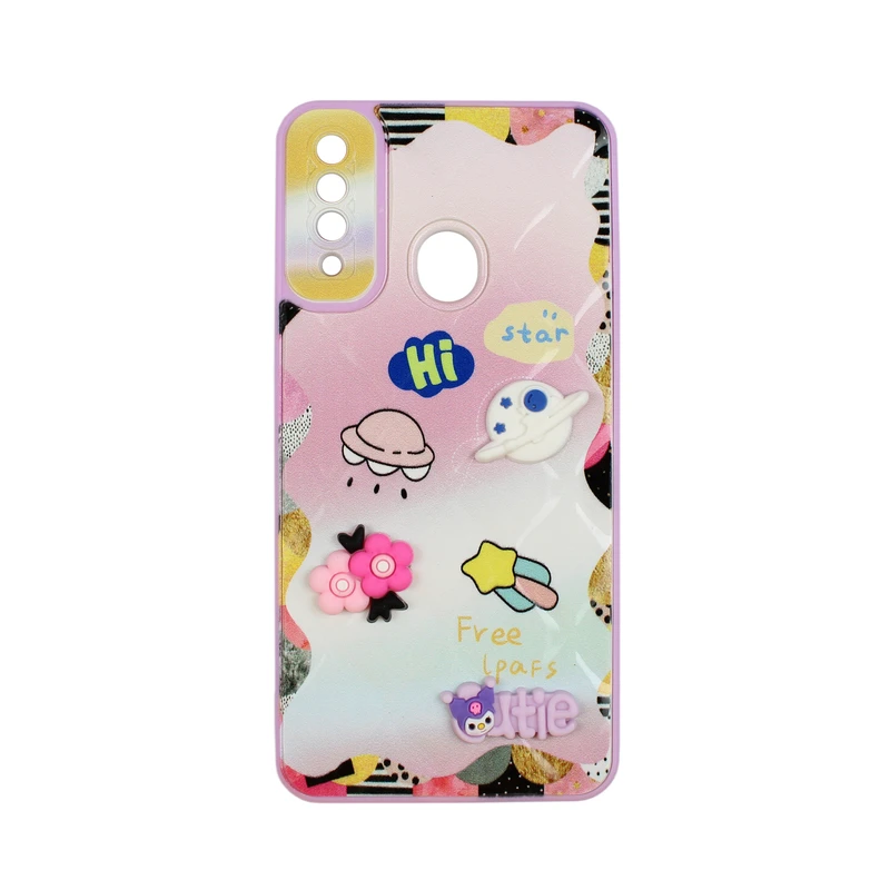 کاور مدل cute sticker مناسب برای گوشی موبایل سامسونگ Galaxy A20S