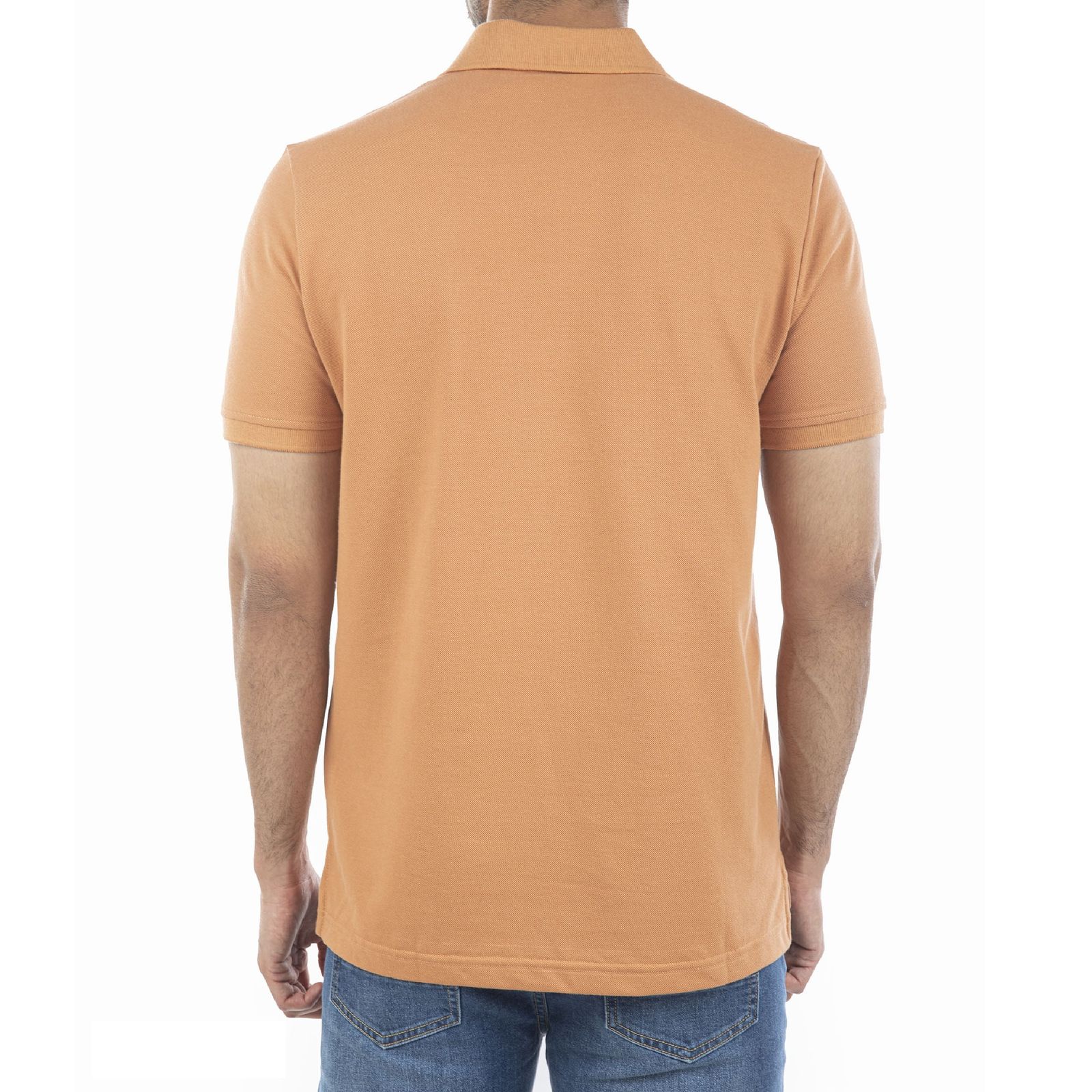 پولوشرت آستین کوتاه مردانه جوتی جینز مدل بیسیک کد 1551539 رنگ گلبهی -  - 2