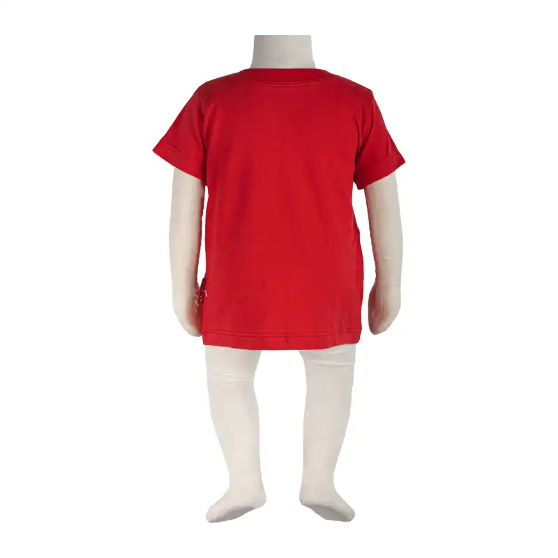 تی شرت آستین کوتاه نوزادی آدمک مدل تایگر کد 140019 رنگ قرمز