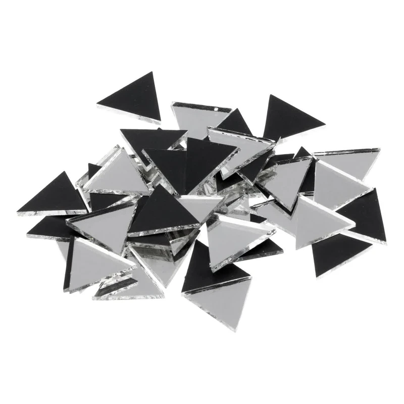 آینه آریا کریستال مدل مثلث کد AMSL-100/2C.1M بسته 100 عددی