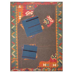 کلاژ فرش سه متری طوفان کد 21967710