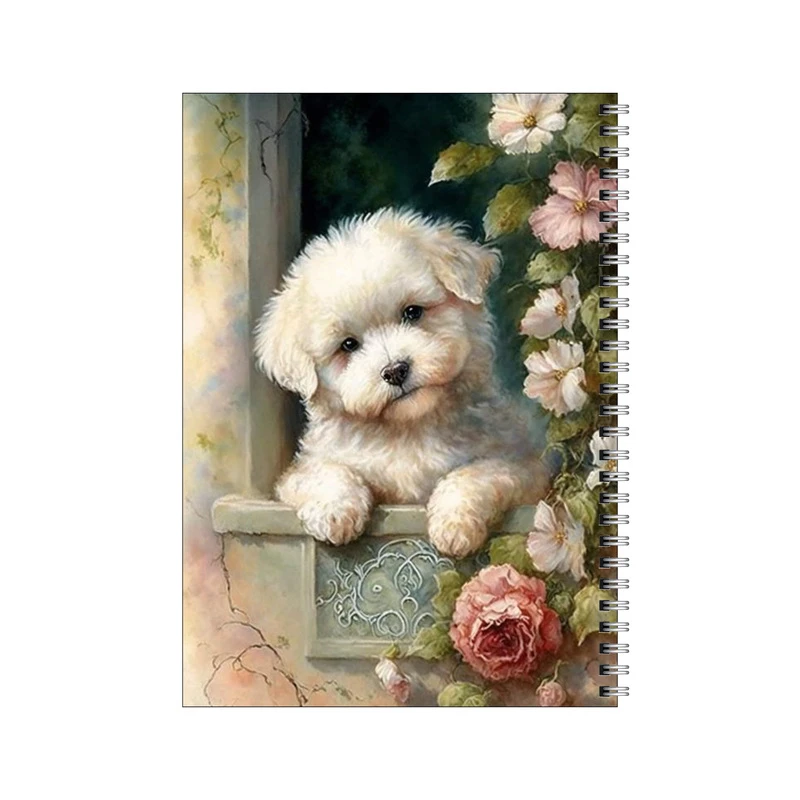 دفتر مشق 50 برگ بامبیلیپ طرح هاپو و گل ها کد 3318833