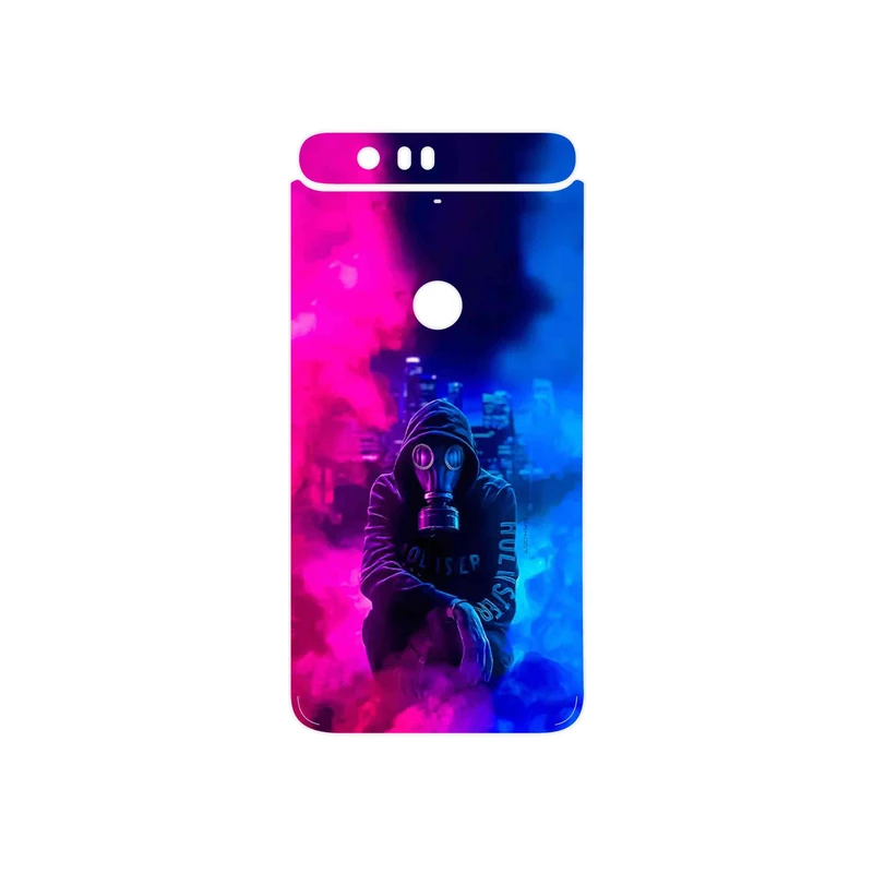 برچسب پوششی ماهوت مدل Smoke Rainbow Digital Art 2 مناسب برای گوشی موبایل گوگل Nexus 6P