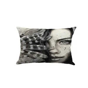 رو بالشی مدل دختر اسکیمو کد  190