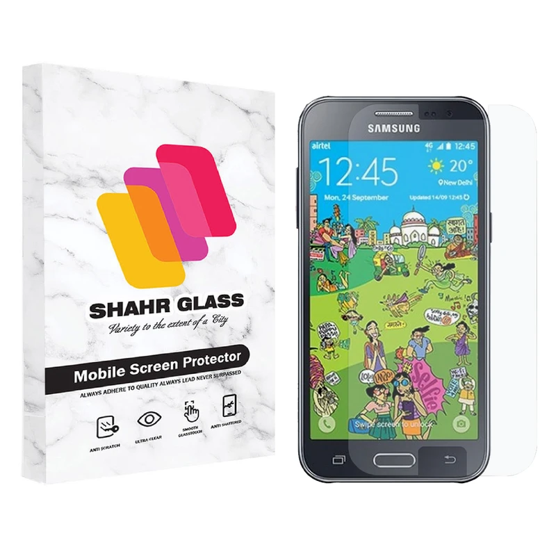 محافظ صفحه نمایش شهر گلس مدل SMP مناسب برای گوشی موبایل سامسونگ Galaxy J2