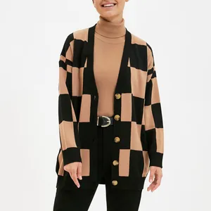 ژاکت زنانه مدل 132882263 طرح ترندیول