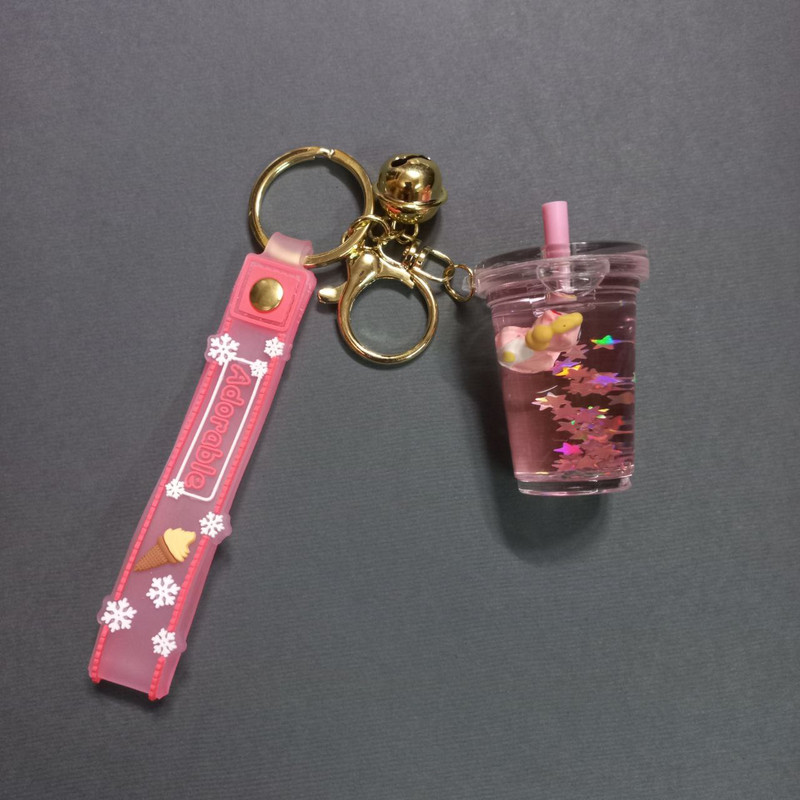 جاکلیدی دخترانه مدل آکواریومی طرح یونیکورن